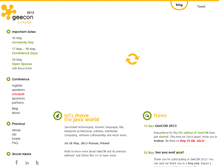 Tablet Screenshot of 2012.geecon.org